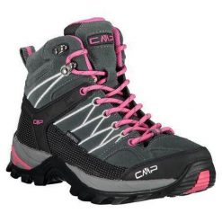 Buty trekkingowe dla kobiet CMP RIGEL MID WP. Szare trekkingi CMP, z materiału, trekkingowe. Za 664.96 zł.