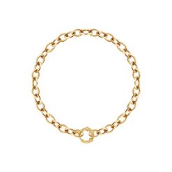 Bransoletka Łańcuch No.1, pozłacana. Żółte bransoletki Lilou, pozłacane. Za 114.00 zł.