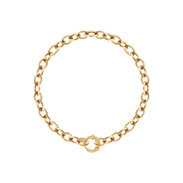 Bransoletka Łańcuch No.1, pozłacana. Żółte bransoletki Lilou, pozłacane. Za 114.00 zł.