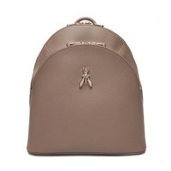 Plecak Patrizia Pepe. Brązowe plecaki Patrizia Pepe, bez wzorów. Za 1,529.00 zł.