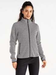 Dare 2b Kardigan "Descend" w kolorze czarno-białym rozmiar: 34. Białe kardigany Dare 2b, bez wzorów, prążkowane. Za 100.04 zł.