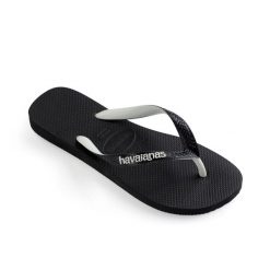 Japonki Havaianas Top Mix. Czarne klapki Havaianas, bez wzorów, z gumy, bez obcasa. Za 145.00 zł.