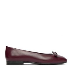 Baleriny MEXX. Czerwone baleriny Mexx, bez wzorów, bez obcasa. Za 249.99 zł.