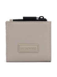 Hunter Mały Portfel Damski M1-002-AW24 Beżowy. Brązowe portfele Hunter, bez wzorów, z materiału. Za 49.99 zł.