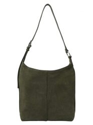Liebeskind Berlin Skórzana torebka "Demi" w kolorze khaki - 30 x 31 x 11 cm rozmiar: onesize. Brązowe torby na ramię Liebeskind Berlin, bez wzorów, z materiału, na ramię, bez dodatków. Za 494.95 zł.