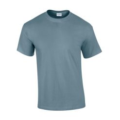 Ultra Bawełniana Koszulka Unisex Dla Dorosłych. Niebieskie bluzki GILDAN, s, bez wzorów, z bawełny, sportowe, bez kołnierzyka, bez ramiączek. Za 34.99 zł.