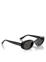 Ray-Ban Okulary przeciwsłoneczne 0RB4441D 66778753 Czarny. Czarne okulary przeciwsłoneczne Ray-Ban, bez wzorów, z tworzywa sztucznego. Za 499.99 zł.
