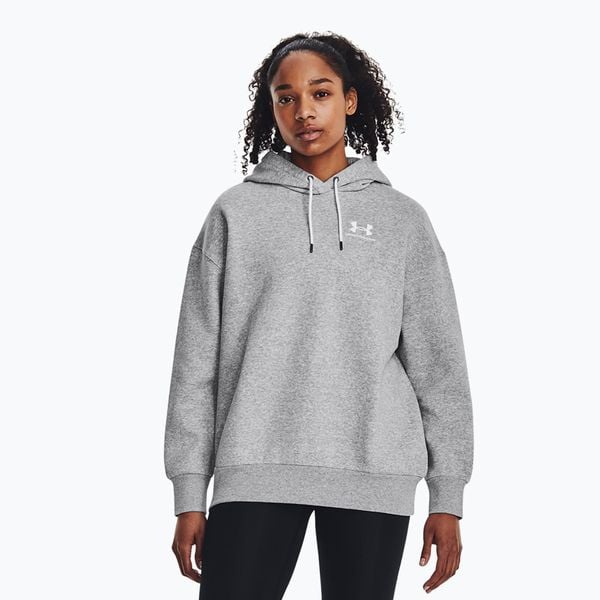 Bluza Under Armour Unstoppable Fleece HZ. Szare bluzy Under Armour, bez wzorów, bez kaptura. Za 199.99 zł.
