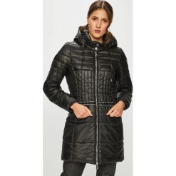 Liu Jo - Kurtka. Czarne kurtki Liu Jo, s, bez wzorów, z materiału, z kapturem. W wyprzedaży za 749.90 zł.