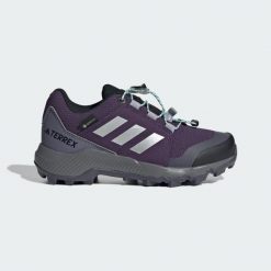 Buty Terrex GORE-TEX Hiking. Fioletowe trekkingi Adidas, z gore-texu, wspinaczkowe. Za 439.00 zł.
