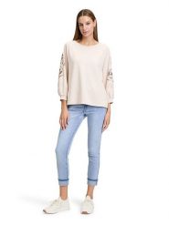 Betty Barclay Bluza w kolorze kremowym rozmiar: 38. Brązowe bluzy Betty Barclay, bez wzorów, bez kaptura. Za 110.81 zł.