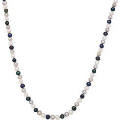 Naszyjnik perłowy - dł. 90 cm. Białe naszyjniki The Pacific Pearl Company, Nova Pearls Copenhagen, z perłą. W wyprzedaży za 307.95 zł.