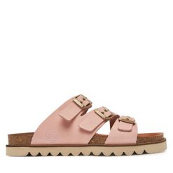 Klapki Dr. Brinkmann. Czerwone klapki Dr. Brinkmann, bez wzorów, bez obcasa. Za 384.99 zł.