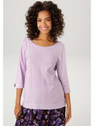 Aniston Sweter w kolorze lawendowym rozmiar: 44. Różowe swetry Aniston, bez wzorów, bez ramiączek. Za 63.95 zł.