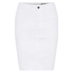 Vero Moda Damska spódnica Hot Nine Hw Dnm Pencil Skirt Mix Noos Bright White (rozmiar XS). Białe spódnice Vero Moda, xs, bez wzorów, z jeansu. W wyprzedaży za 59.00 zł.