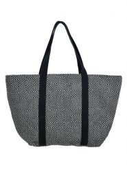 BLE Torebka w kolorze czarno-białym - 32 x 30 x 15 cm rozmiar: onesize. Czarne torby na ramię BLE, bez wzorów, z bawełny, na ramię, bez dodatków. Za 76.04 zł.