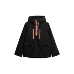 Damska kurtka narciarska Superdry Ultimate Freestyle. Czarne kurtki narciarskie Superdry, bez wzorów, bez kaptura, narciarskie. Za 1,139.35 zł.