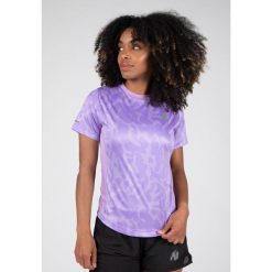 Raleigh Koszulka ilac. Fioletowe bluzki GORILLA WEAR, m, bez wzorów, sportowe, bez kołnierzyka, bez ramiączek. Za 162.00 zł.