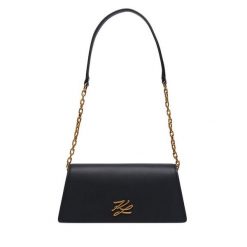Torebka KARL LAGERFELD. Czarne torebki klasyczne KARL LAGERFELD, bez wzorów, bez dodatków. Za 849.99 zł.