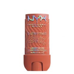 NYX Professional Makeup Buttermelt Stix, Rozświetlacz w sztyfcie Rozświetlacze 5 g 07 - THAT'S ON MELT. Rozświetlacze NYX Professional Makeup. Za 41.00 zł.