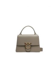 Pinko Torebka w kolorze szarym - 25 x 18 x 9 cm rozmiar: onesize. Szare torby na ramię Pinko, z aplikacjami, z materiału, przez ramię, bez dodatków. Za 1,254.87 zł.