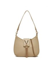 Valentino Torebka Divina VBS1R417G Beżowy. Brązowe torebki klasyczne Valentino, bez wzorów, ze skóry, bez dodatków. Za 219.99 zł.