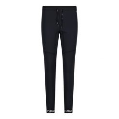 Damskie spodnie treningowe CMP. Czarne bielizna sportowa CMP, bez wzorów. Za 389.00 zł.