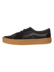 Vans Skórzane sneakersy w kolorze czarnym rozmiar: 44. Czarne trampki Vans, bez wzorów, ze skóry, bez zapięcia. Za 180.06 zł.