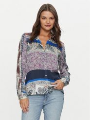 Guess Koszula Georgie W4BH89 WFQM2 Kolorowy Regular Fit. Koszule Guess, m, z aplikacjami, z syntetyku, bez kołnierzyka, bez ramiączek. Za 229.99 zł.