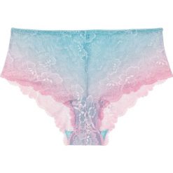 Figi hipster bonprix różowo-morski. Czerwone figi bonprix, bez wzorów, z koronki. Za 34.99 zł.
