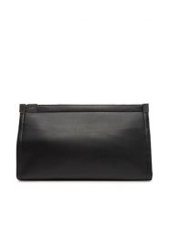Calvin Klein Torebka Ck Narrate Oversized Clutch K60K612989 Czarny. Czarne kopertówki Calvin Klein, bez wzorów, ze skóry, bez dodatków. Za 489.99 zł.
