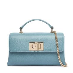 Torebka Furla. Niebieskie torebki klasyczne Furla, bez wzorów, bez dodatków. Za 1,104.00 zł.