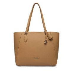 Torebka GINO ROSSI. Brązowe shopper Gino Rossi, bez wzorów, bez dodatków. Za 229.99 zł.