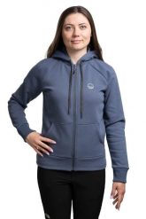 Bluza trekkingowa damska Flow 3 W Hoody Women. Niebieskie bluzy sportowe WILD COUNTRY, s, bez wzorów, z bawełny, bez kaptura. Za 279.99 zł.
