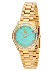 U.S. Polo Assn. Zegarek kwarcowy w kolorze złoto-turkusowym rozmiar: onesize. Niebieskie, analogowe zegarki U.S. Polo Assn., ze stali. Za 434.99 zł.