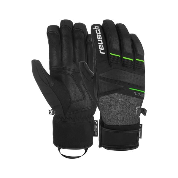 Rękawice narciarskie Reusch Thunder R-TEX® XT. Czarne rękawiczki REUSCH, bez wzorów, sportowe. Za 426.50 zł.