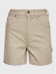 Dickies Szorty jeansowe Duck Canvas DK0A4XRSF02 Beżowy Regular Fit. Brązowe szorty Dickies, bez wzorów, z bawełny. Za 299.99 zł.