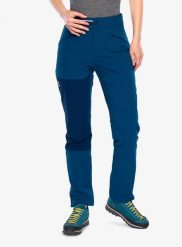 Spodnie softshell damskie Ortovox Brenta Pants. Niebieskie spodnie narciarskie ORTOVOX, xs, bez wzorów, z softshellu, wspinaczkowe. Za 653.39 zł.