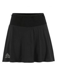 Craft Spódnico-spodenki "Pro Trail" w kolorze czarnym do biegania rozmiar: XXL. Czarne spódnice Craft, xxl, bez wzorów, sportowe, bez kołnierzyka, bez ramiączek, sportowe. Za 130.99 zł.