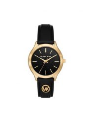 Michael Kors Zegarek Slim Runway MK7553 Czarny. Czarne, analogowe zegarki Michael Kors. Za 799.99 zł.