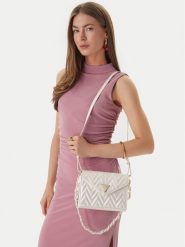 Guess Torebka J6GZ06 W4090 Biały. Białe torebki klasyczne Guess, z aplikacjami, ze skóry, bez dodatków. Za 260.99 zł.