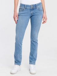 Cross Jeans Dżinsy - Regular fit - w kolorze błękitnym rozmiar: W25/L30. Niebieskie jeansy Cross Jeans, l, z aplikacjami. Za 105.63 zł.