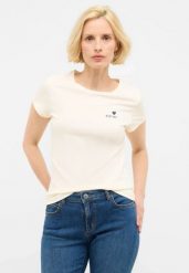 Damski T-Shirt Mustang Style Loa Whisper White 1016509 2013. Białe t-shirty Mustang, m, bez wzorów, bez kołnierzyka, bez ramiączek. Za 99.99 zł.