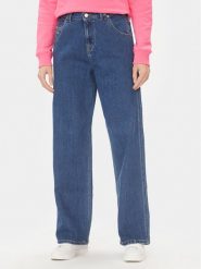 Tommy Jeans Jeansy Daisy DW0DW17185 Niebieski Baggy Fit. Niebieskie jeansy Tommy Jeans, bez wzorów. Za 249.99 zł.
