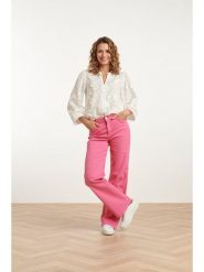 Smashed Lemon Dżinsy - Straight fit - w kolorze różowym rozmiar: XXL. Różowe jeansy Smashed Lemon, xxl, bez wzorów. Za 141.52 zł.