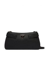 Guess Torebka Serenova Mini HWZG80 91720 Czarny. Czarne listonoszki Guess, z aplikacjami, ze skóry, bez dodatków. Za 549.99 zł.