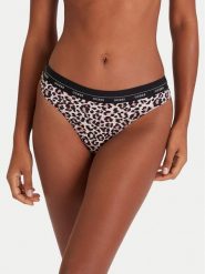 Guess Figi brazylijskie O5RE25 KCOJ0 Beżowy ciemny. Brązowe figi Guess, xl, z aplikacjami, z syntetyku. Za 98.99 zł.