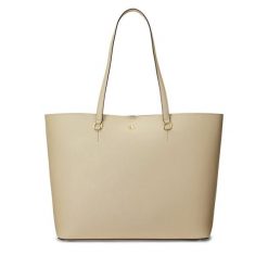 Torebka LAUREN RALPH LAUREN. Brązowe shopper Lauren Ralph Lauren, bez wzorów, bez dodatków. Za 1,239.00 zł.