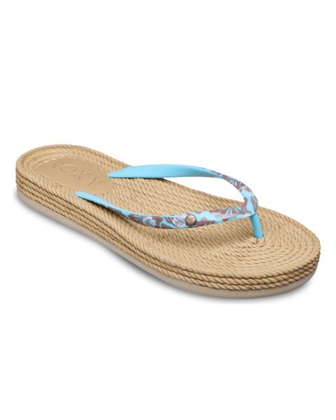 Kalpki japonki damskie SOUTH BEACH. Czarne klapki Roxy, bez wzorów, z gumy, bez obcasa. Za 119.99 zł.