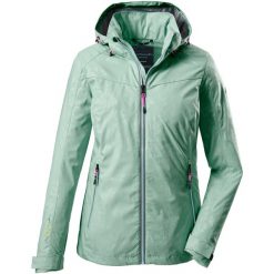 Kurtka damska Killtec - Vojak WMN SOFTSHELL JCKT B. Zielone kurtki sportowe Killtec, bez wzorów, z softshellu, bez kaptura, trekkingowe. W wyprzedaży za 200.00 zł.